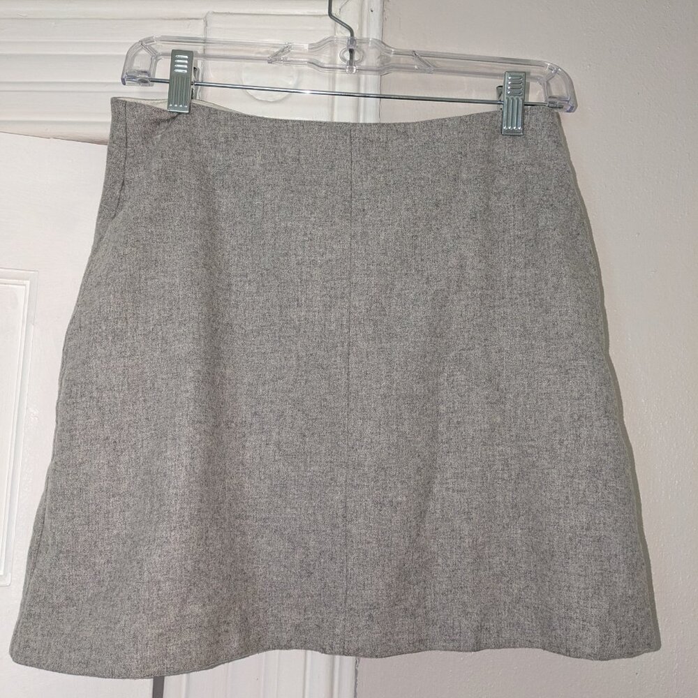 Aritzia Grey Mini Skirt